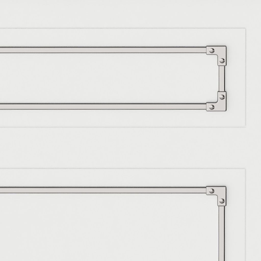 PLVN04 Двойной туалетный столик Pullman с оборудованием 67 дюймов x 24 1/2 дюйма x 34 1/2 дюйма с плитой, фартуком 4 x 3/4 дюйма и раковинами Saxby Waterworks  - Вид №2