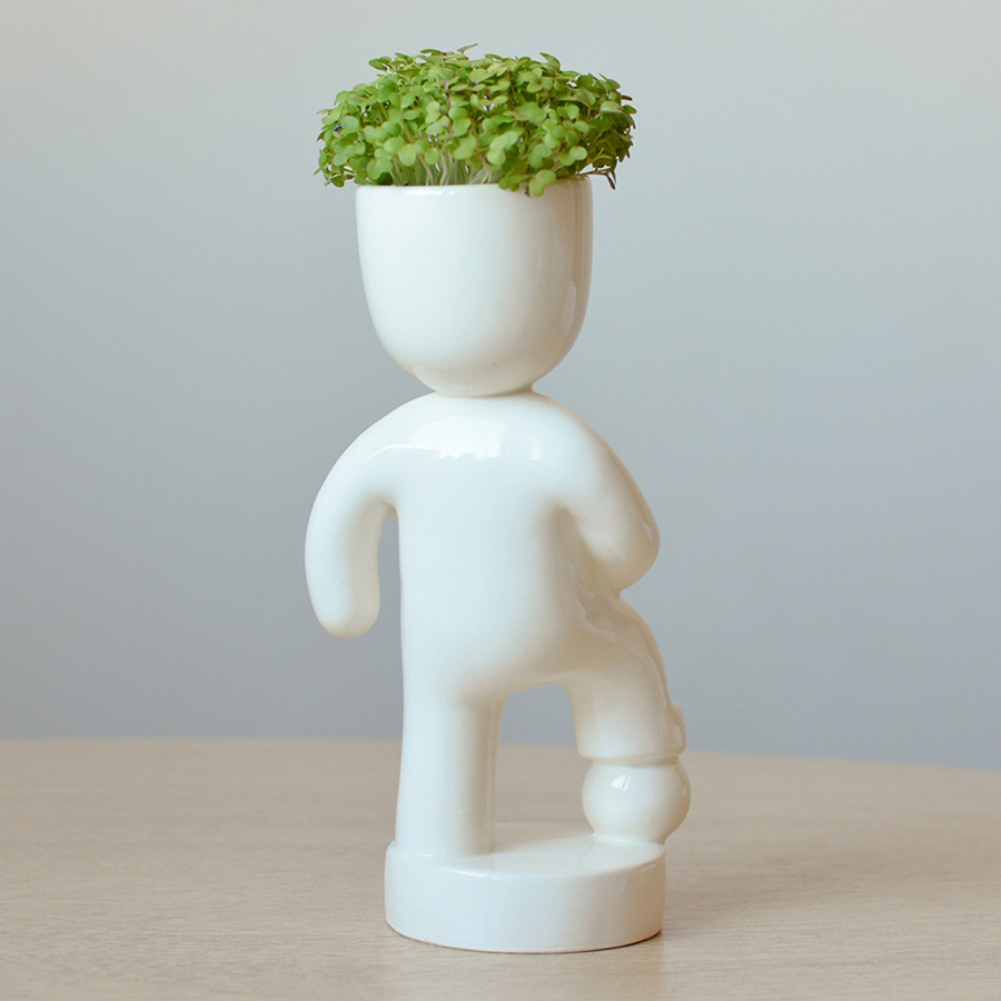 Набор для выращивания eco "Футболист" ЭКОЧЕЛОВЕКИ  254609 Белый  - Вид №1