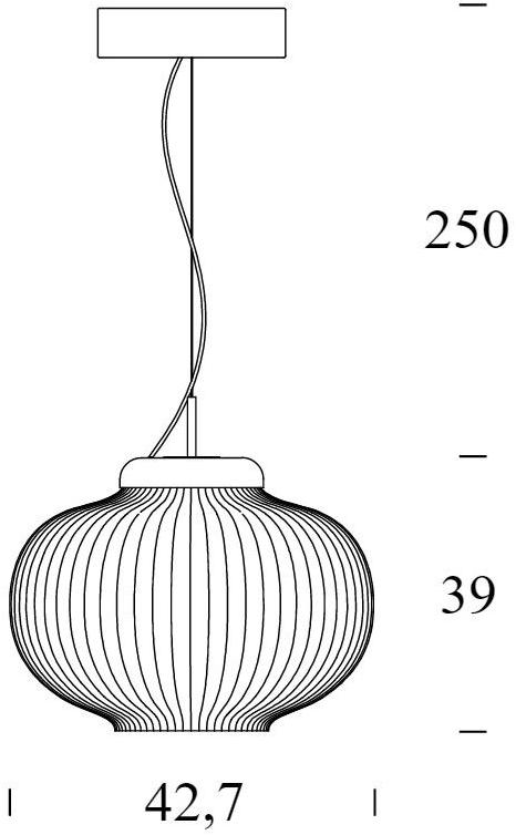 FontanaArte Подвесной светильник из дутого стекла Kanji sun-id-1411651 - Вид №5