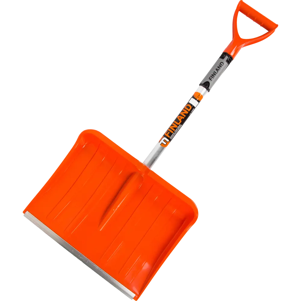 Лопата для уборки снега Finland 1828 42x120 см пластик с телескопической ручкой STLM-2191846