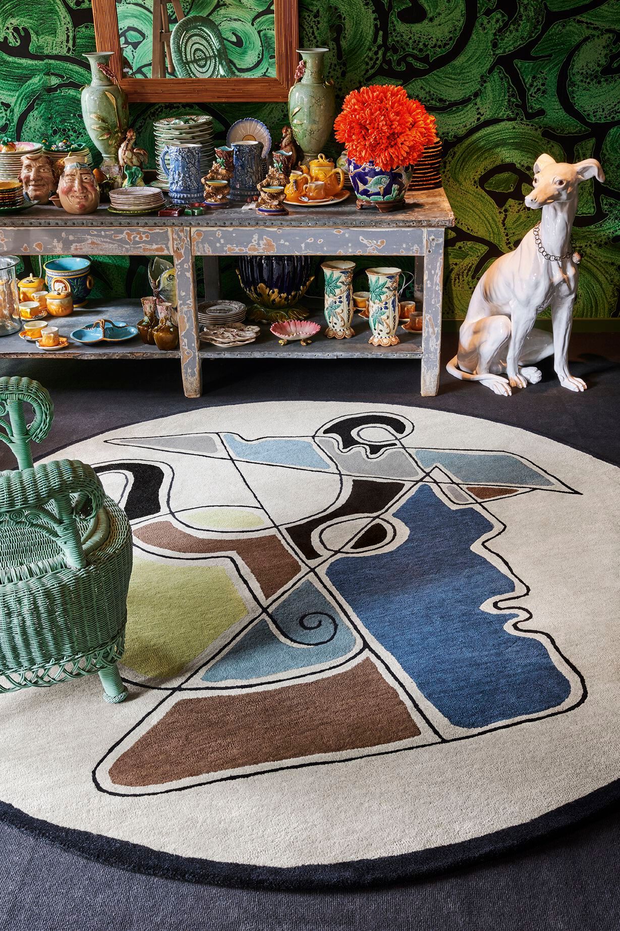 Ковер ручной работы Toulemonde Bochart MINOS ARCH-00130794 - Вид №1