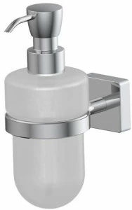 INDA® Настенный дозатор мыла из матового стекла Forum quadra A30120