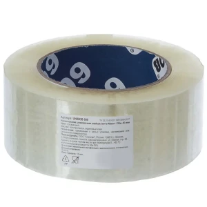 UNIBOB Прозрачная упаковочная лента 48 мм для надежной фиксации 18698689