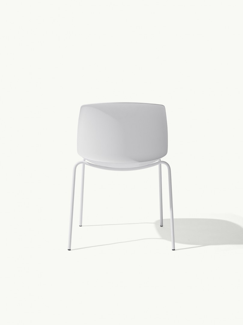 Classy 1090 Стул со стальным каркасом, 4 ножки. Полипропиленовая оболочка. Et al. Classy - Вид №9