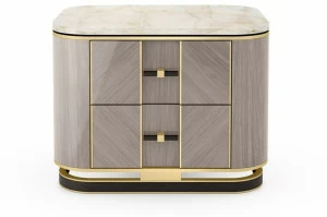 FRATO Прямоугольная тумбочка из дерева с ящиками Ashi Ffu020015aap