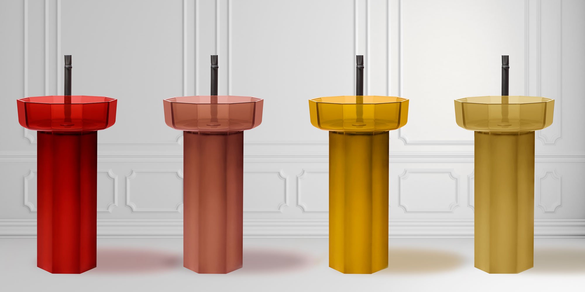 Opale Напольная раковина стоящая прямоугольная Antoniolupi  - Вид №4