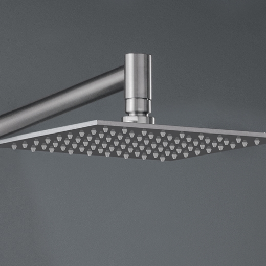 Площадь регулируемые душевая насадка Л. 200 мм, с прозрачными силиконовыми форсунками и регулятором давления  FRE11 CEADESIGN  - Вид №2