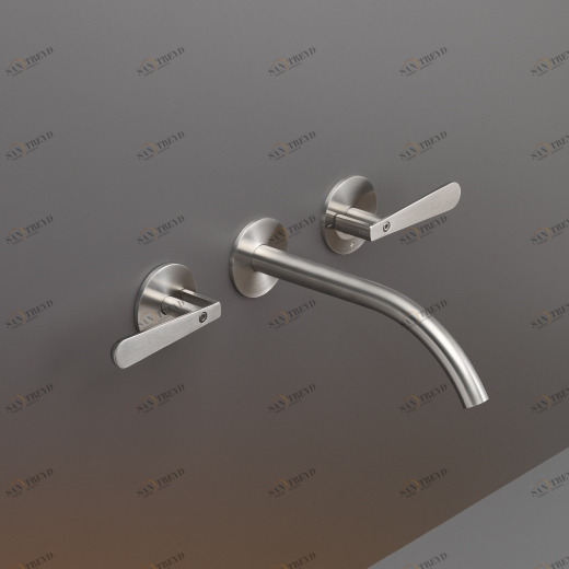 Настенный двойной ручки смеситель с носиком L. 220 мм  LTZ03 CEADESIGN 