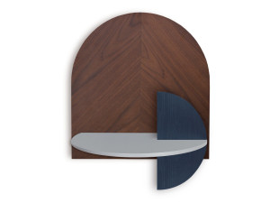 Деревянная подвесная тумбочка