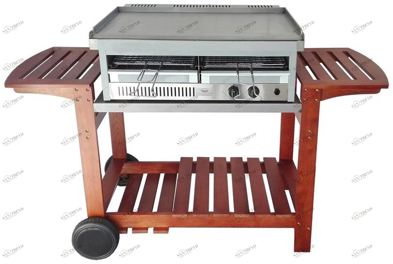 IL BRACERE Встроенный газовый мангал или столешница Bbq city sun-id-1390463