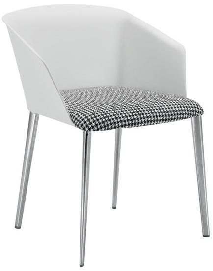 Zanotta Кресло с подлокотниками из полипропилена, стальные ножки Liza sun-id-1469042 - Вид №1