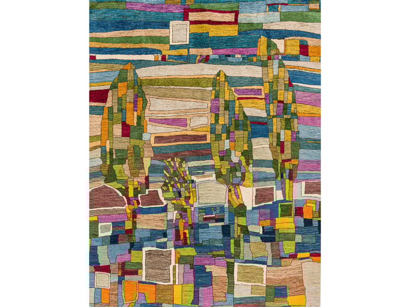 Прямоугольный шерстяной ковер Zollanvari Gabbehs Abstract &amp ARCH-00111747