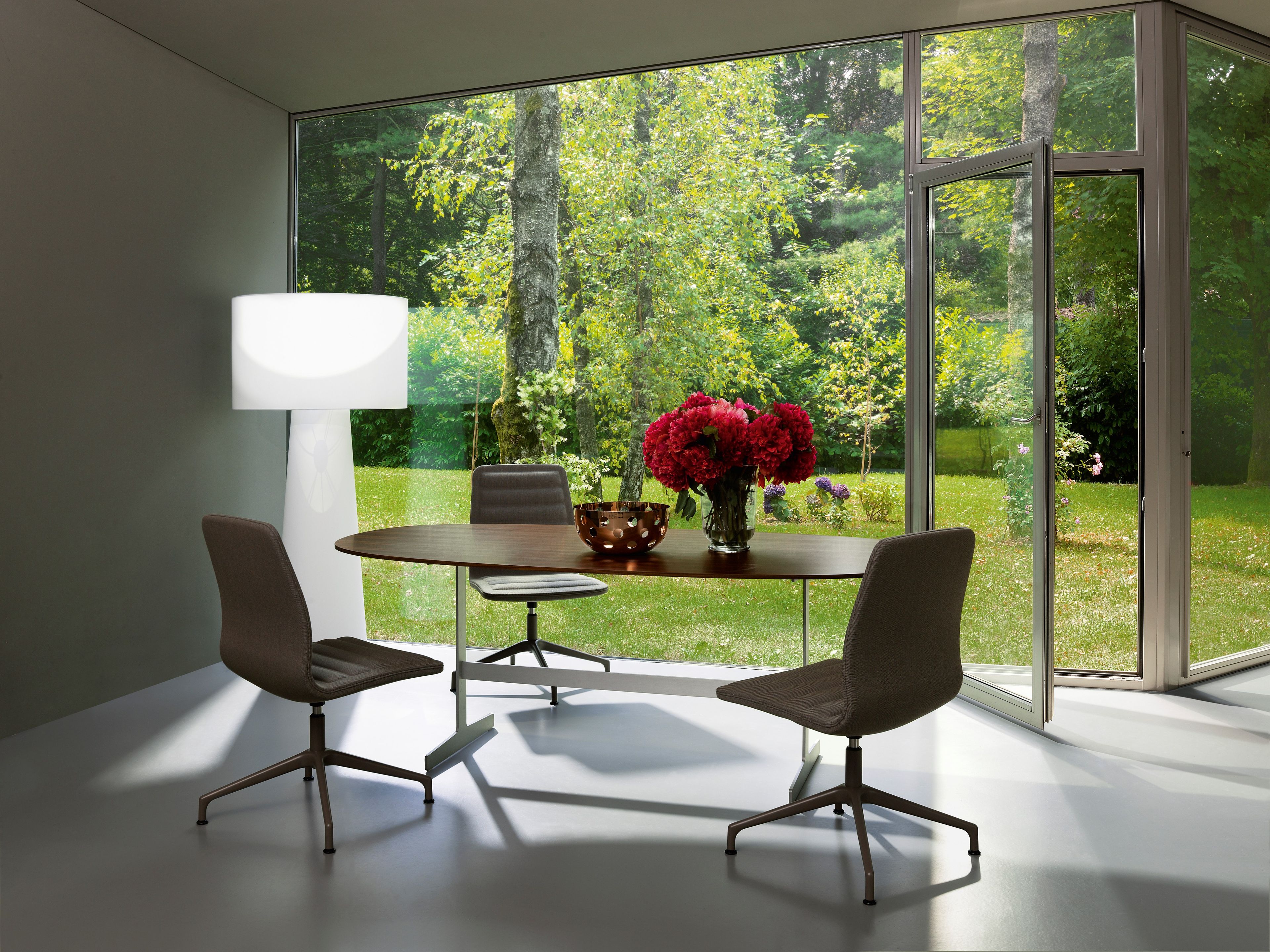 Вращающееся офисное кресло с колесами CAPPELLINI ARCH-00005716 - Вид №1