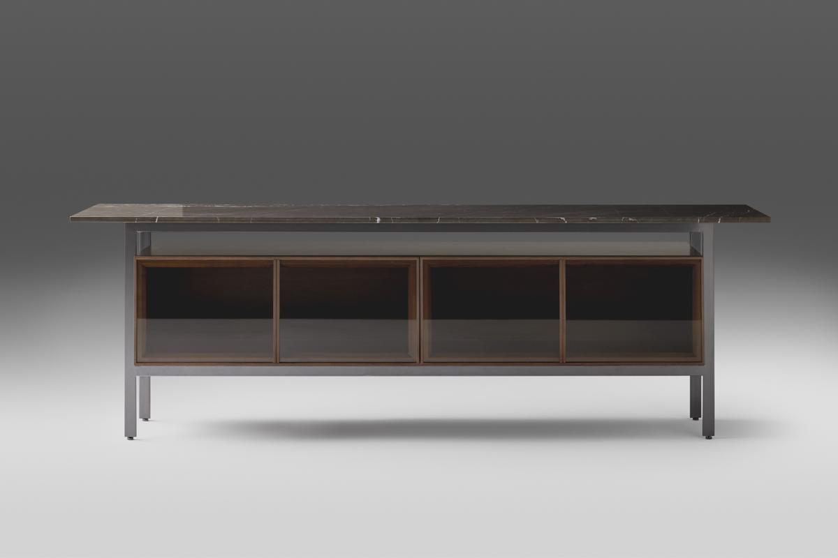 095686 Комод стеклянные двери Punt Mobles Chicago Santreyd - Вид №7