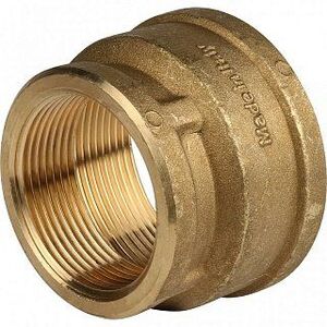 Муфта переходная ВВ 2х1 1/2" латунь STOUT
