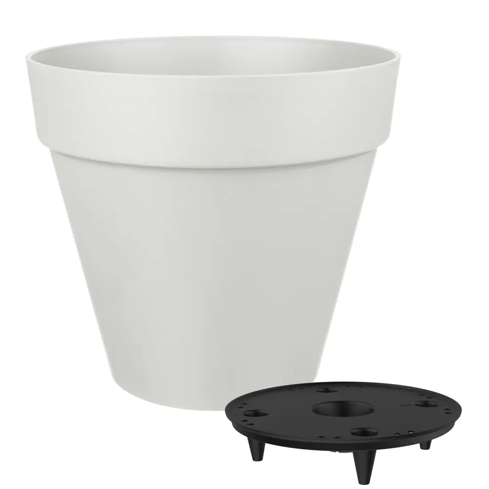 IDI LAND Горшок Tarragon для комнатных растений светло-серый 89342749 STLM-0964719 - Вид №1