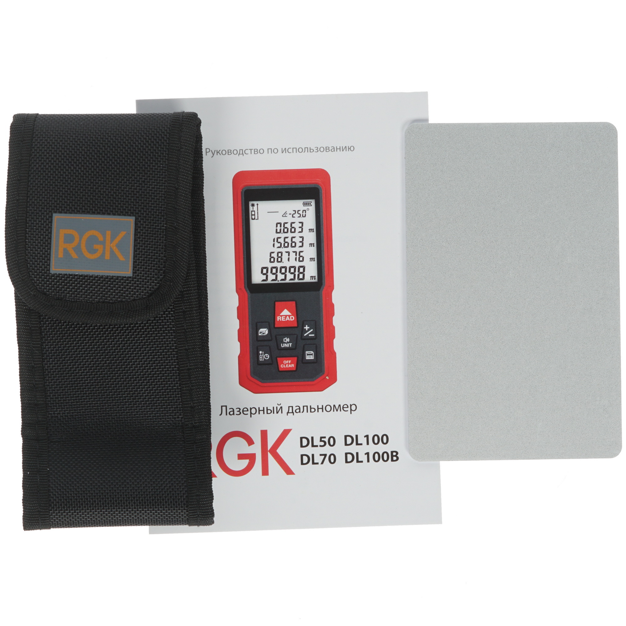 Лазерный дальномер RGK DL100 8119332 STDN-0114095 - Вид №3