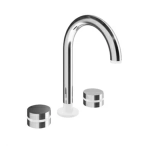 Смеситель для раковины на 3 отверстия Olympia Ceramica Beauty