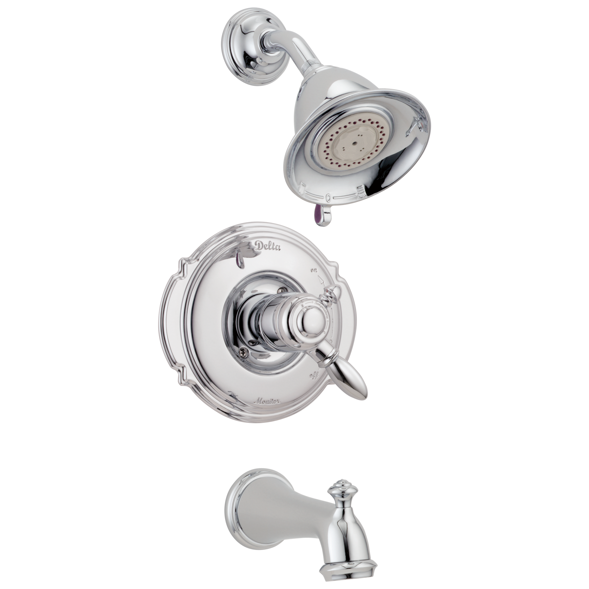 Монитор (R) серии 17 для ванны и душа Delta Faucet VICTORIAN T17455-PT