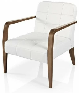 JMS Кожаное кресло с подлокотниками Cibelle M 621pq