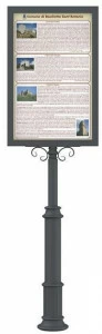 Lazzari Самонесущая доска объявлений из чугуна Roma