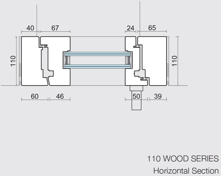 CARMINATI SERRAMENTI Деревянная поворотная дверь Skyline system sun-id-1398245 - Вид №13