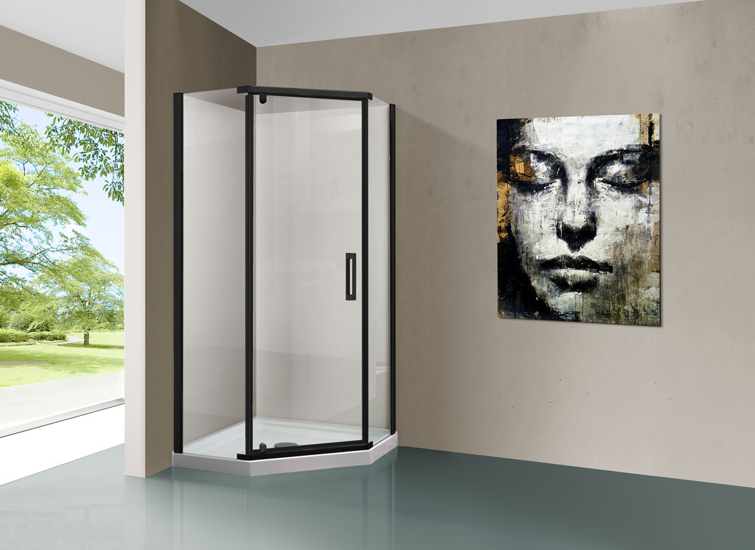 VSP-1S100CLB Душевой уголок Vincea Stresa Santreyd - Вид №1