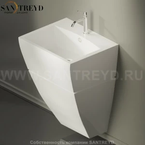 ACER07501RSZ Подвесная раковина настенная прямоугольная Agape 750 белая