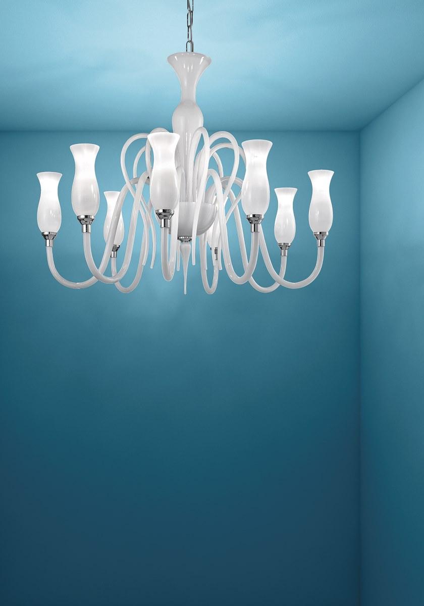 Sylcom Люстра из дутого стекла Teodato 1020/1022 - Вид №2