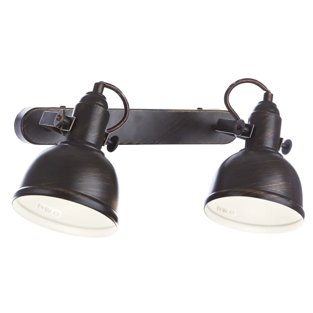 Спот Martin 2xE14x40 Вт, металл, цвет коричневый 15103336 STLM-2191007 Arte Lamp  - Вид №1