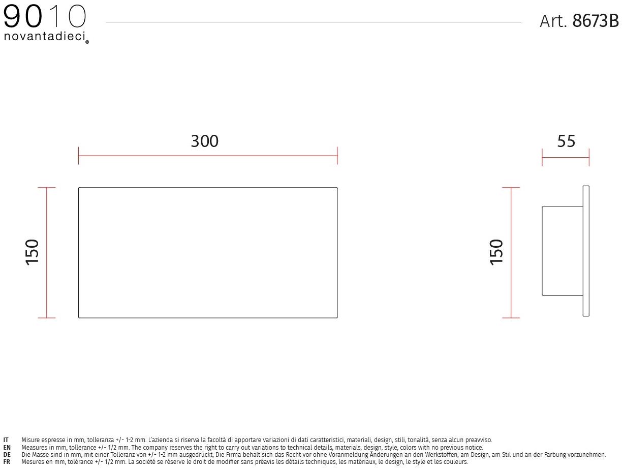 9010 novantadieci Аппликация светодиода из керамики  8673b  - Вид №4