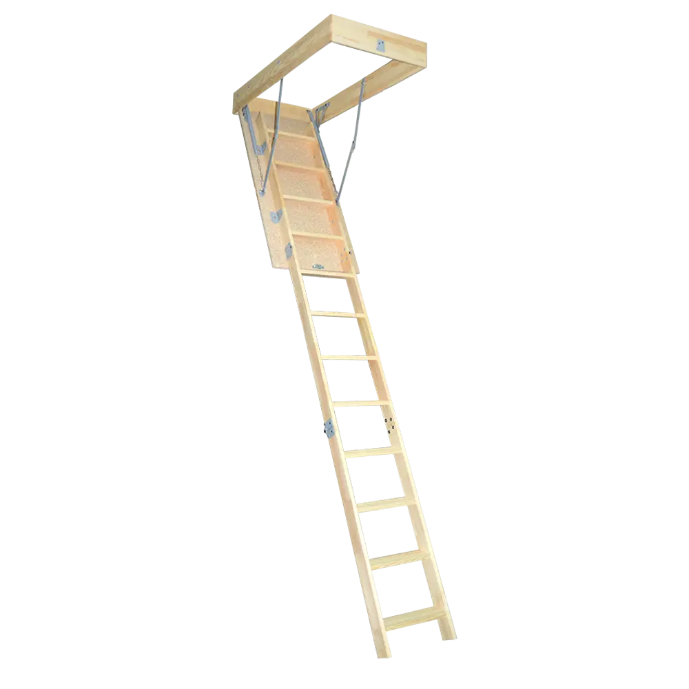 Лестница чердачная складная с секциями ЧЛ-14 60x120x280 см 89132553 STLM-2033736 ЛЕСЕНКА 
