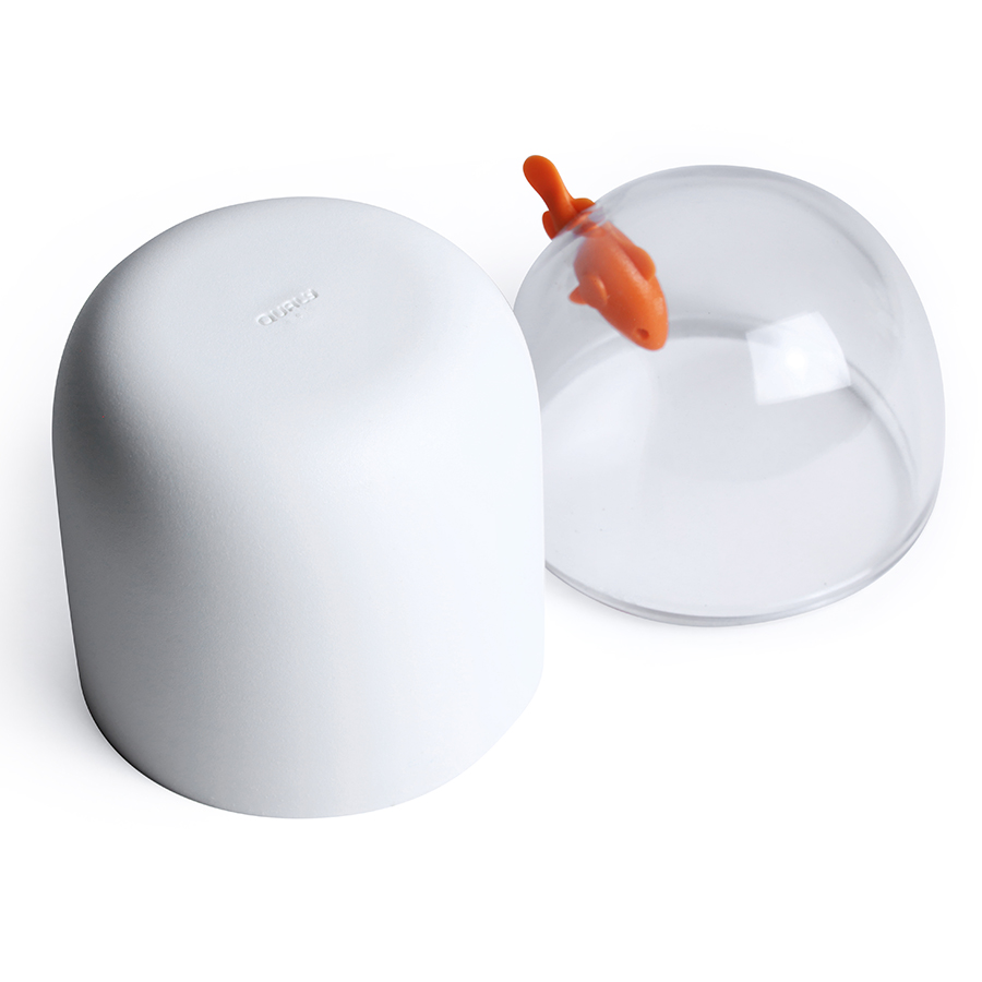 QL10338-CL-OR Контейнер для ватных палочек clownfish Qualy  - Вид №4