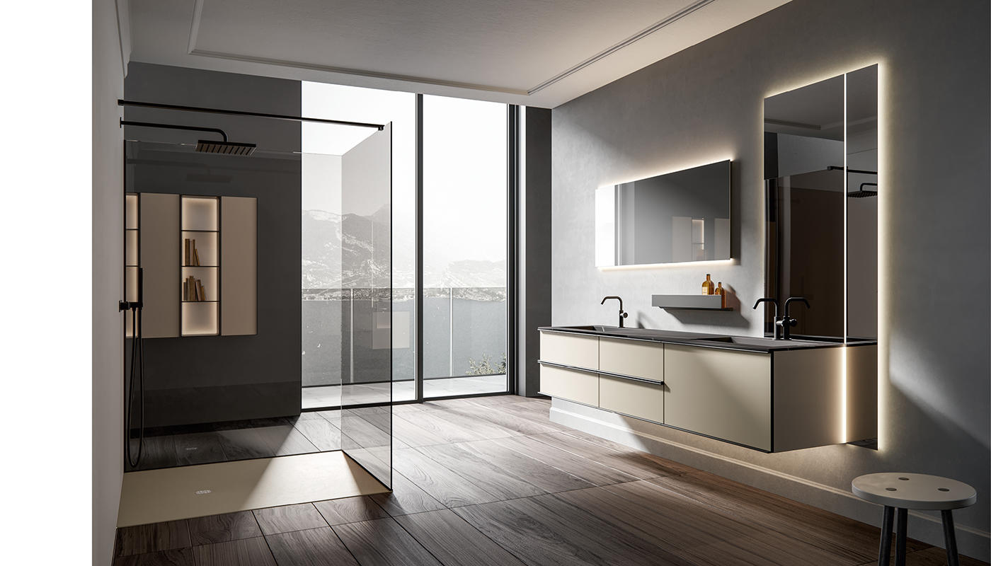 ED-ST47 Edone Мебельные зеркала МЕБЕЛЬ Горизонтальное или вертикальное размещение  - Вид №8