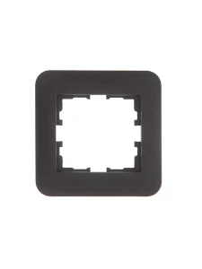 ASTI Рамка 1-ая горизонтальная б/вст чёрный бархат