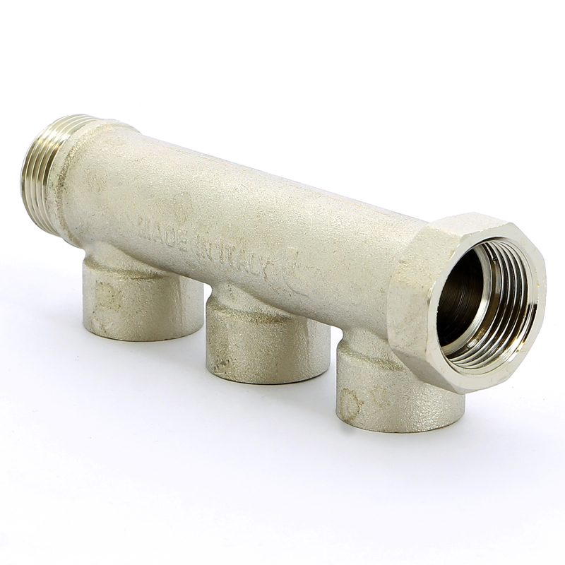 Коллектор НВ 3/4" никелированный ITAP 3 выхода 1/2"В 38мм 450343 - Вид №4