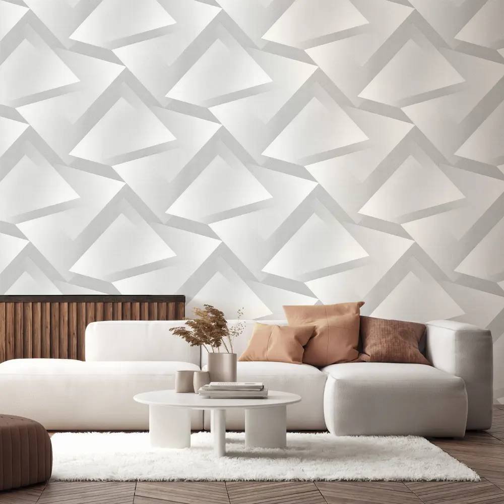 Обои флизелиновые Wall Decor Пикассо светло-серые 1.06 м 75246-14 89378482 STLM-2055350 - Вид №3