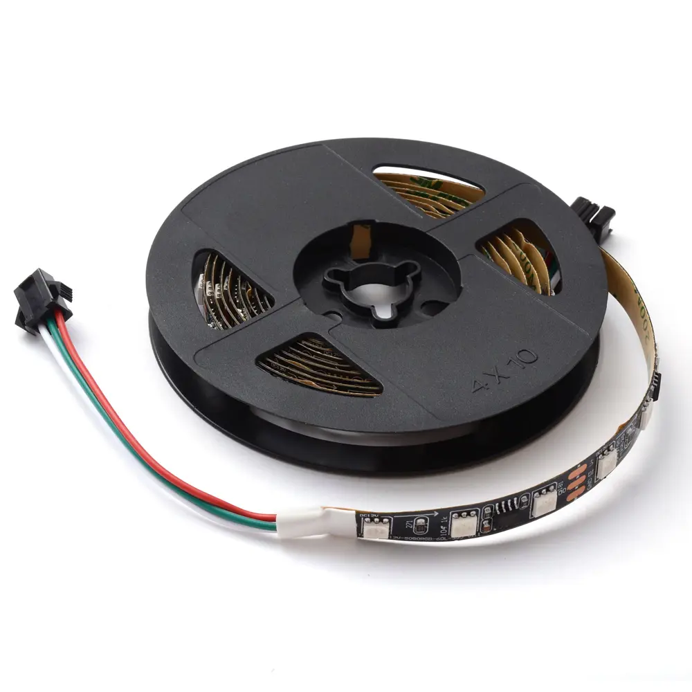Адресная светодиодная лента Apeyron SMD5050 12В 10 мм 2м 14.4 Вт/м 60диод/м RGB 82535315 STLM-2049864  - Вид №13