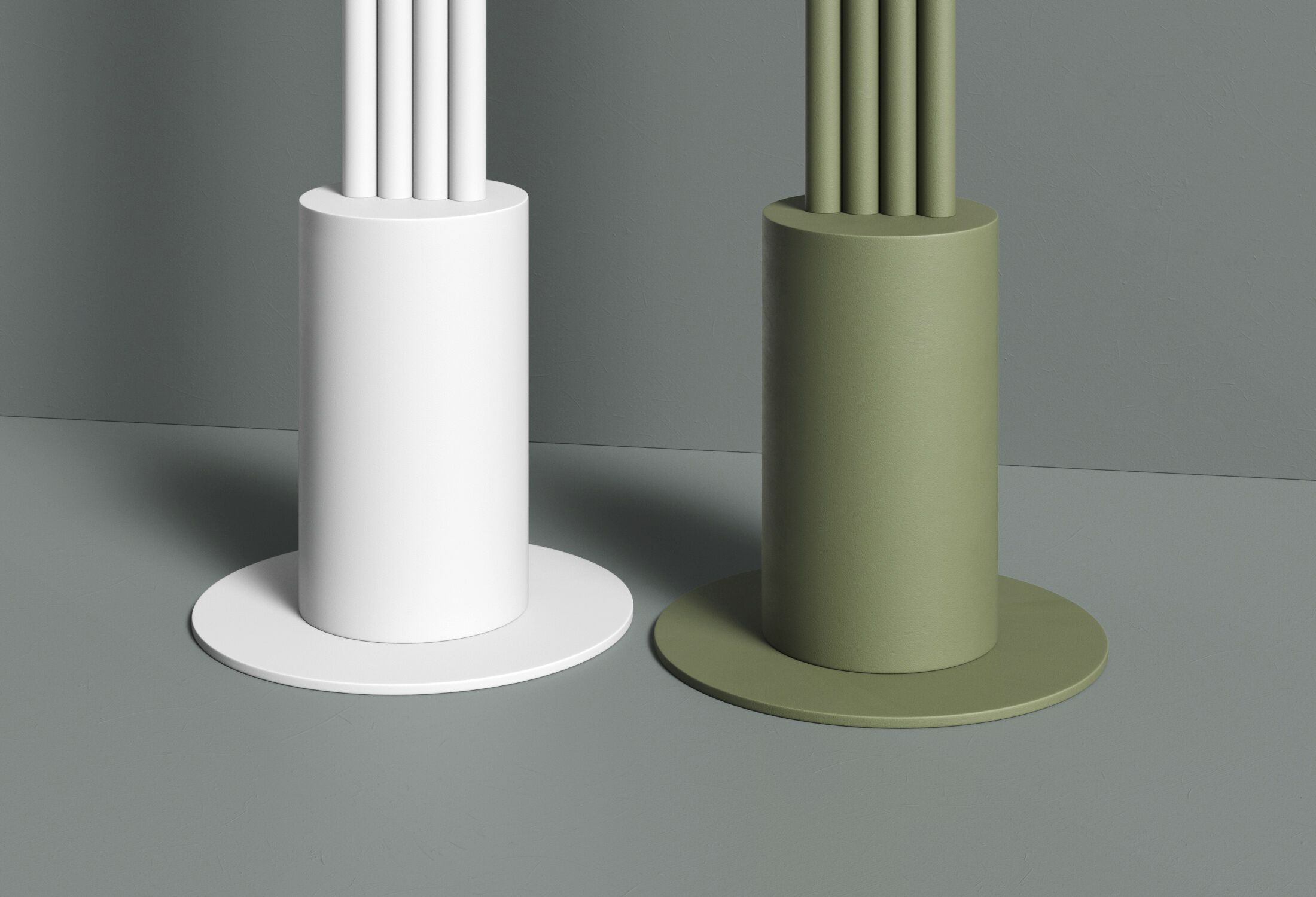 Алюминиевая напольная вешалка с порошковым покрытием Joyf TUbe ARCH-00010589 - Вид №4