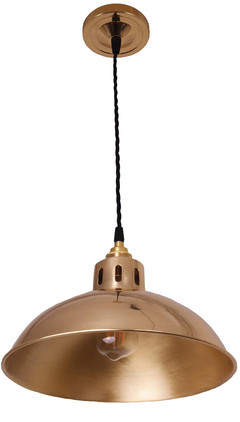 Mullan Lighting Подвесной светильник ручной работы из латуни Paris industrial Mlp370  - Вид №1