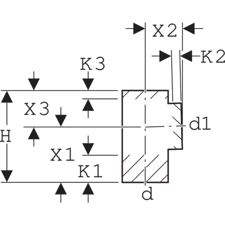 371.185.16.1 Тройник Geberit PE 88,5° Geberit  - Вид №2