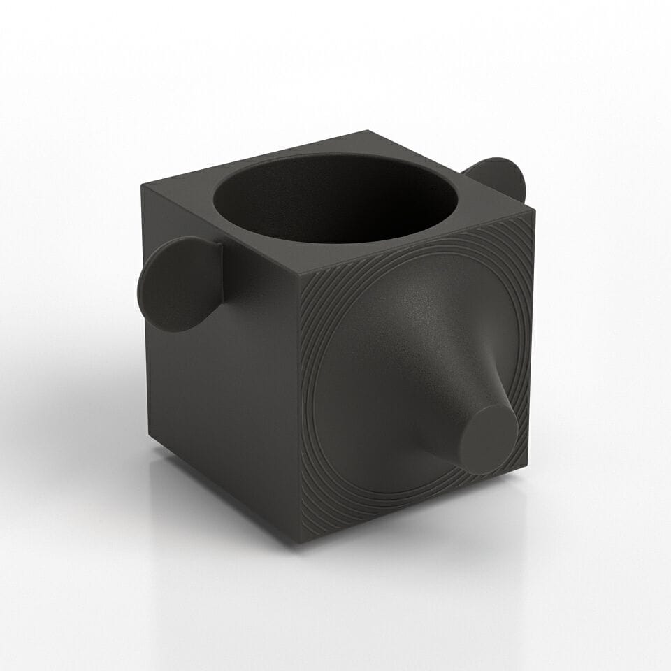 Квадратный полиэтиленовый садовый горшок Lyxo Design FERA CAPO ARCH-00031111 - Вид №14