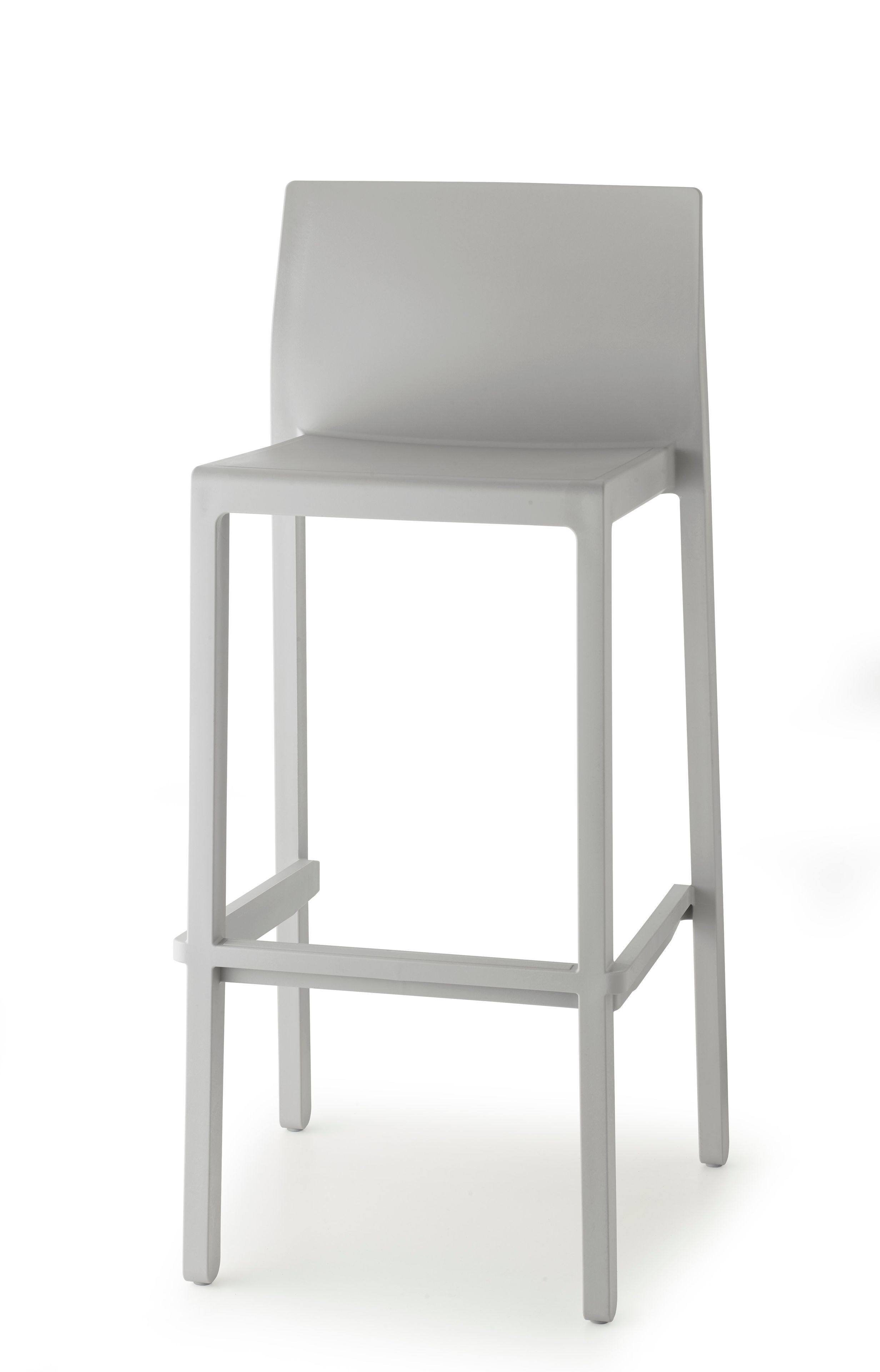 Стул из инженерного пластика с подставкой для ног S-CAB Kate ARCH-00026220 - Вид №9