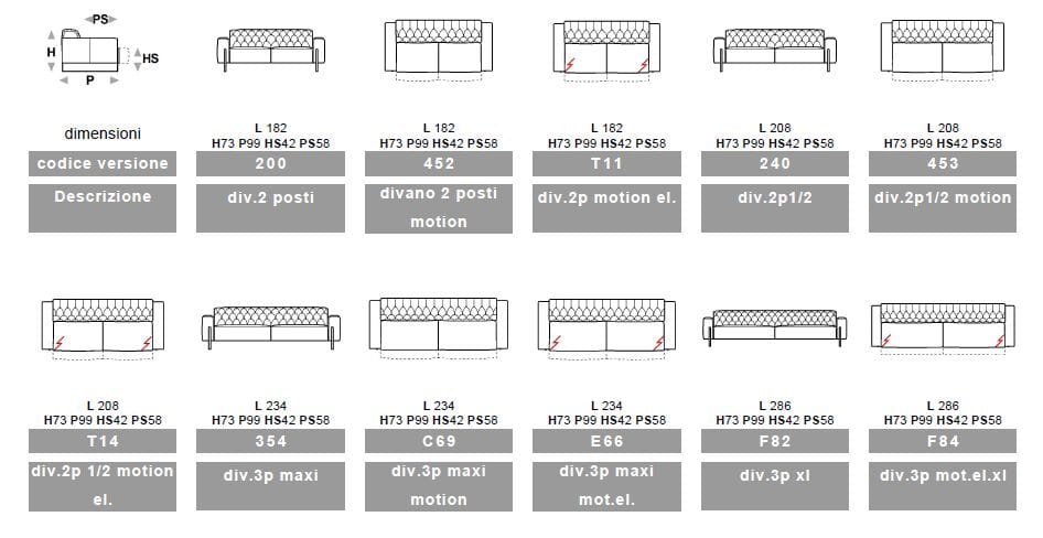 Кожаный диван с откидной спинкой Calia Italia премиум ARCH-00091818 - Вид №3