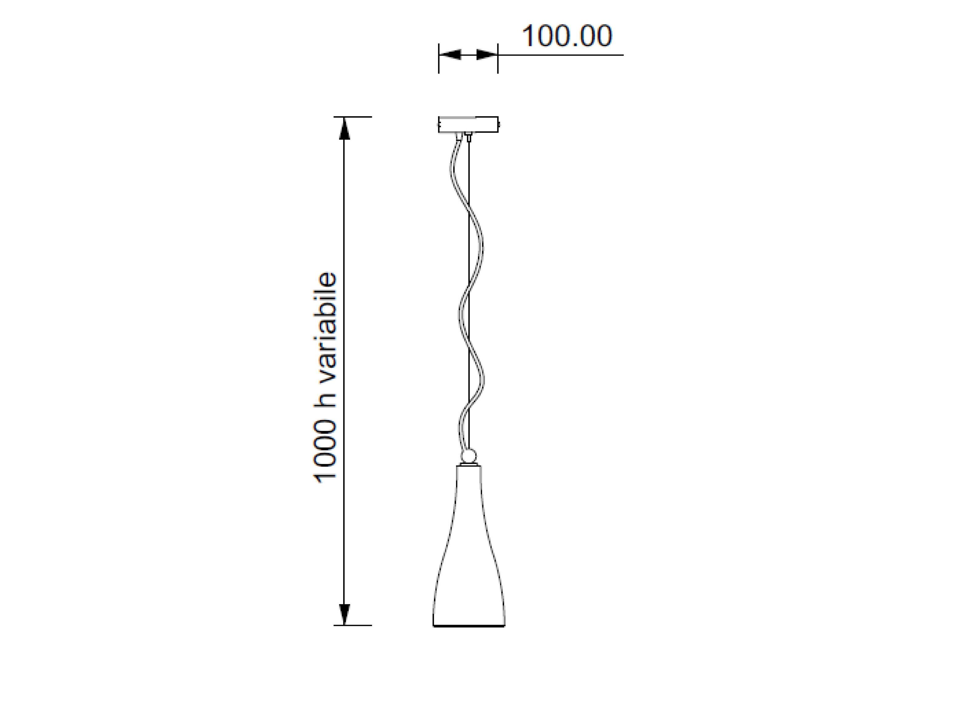Стеклянный светодиодный подвесной светильник Lampex Italiana Glass ARCH-00104784 - Вид №2