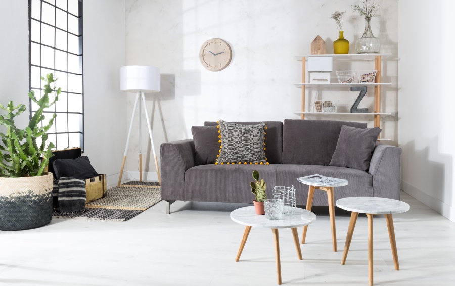 Лампа напольная Highland, белая Zuiver 5100036 - Вид №1