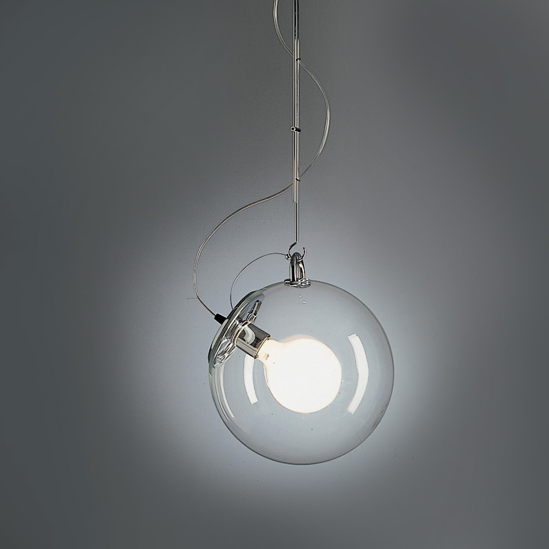 Светильник подвесной 100х30 см прозрачный Miconos A031000 ARTEMIDE ДИЗАЙНЕРСКИЕ 00-3882277 Золото;прозрачный  - Вид №1