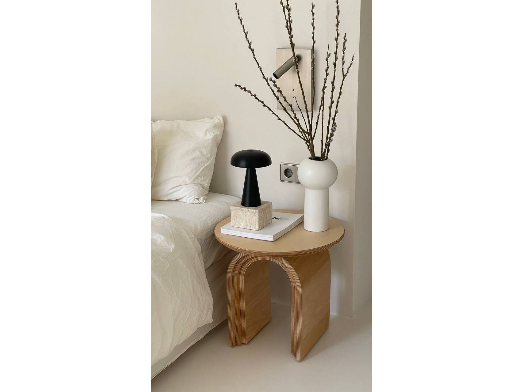 Деревянный круглый журнальный столик DIZA RAINBOW ARCH-00051822 - Вид №3