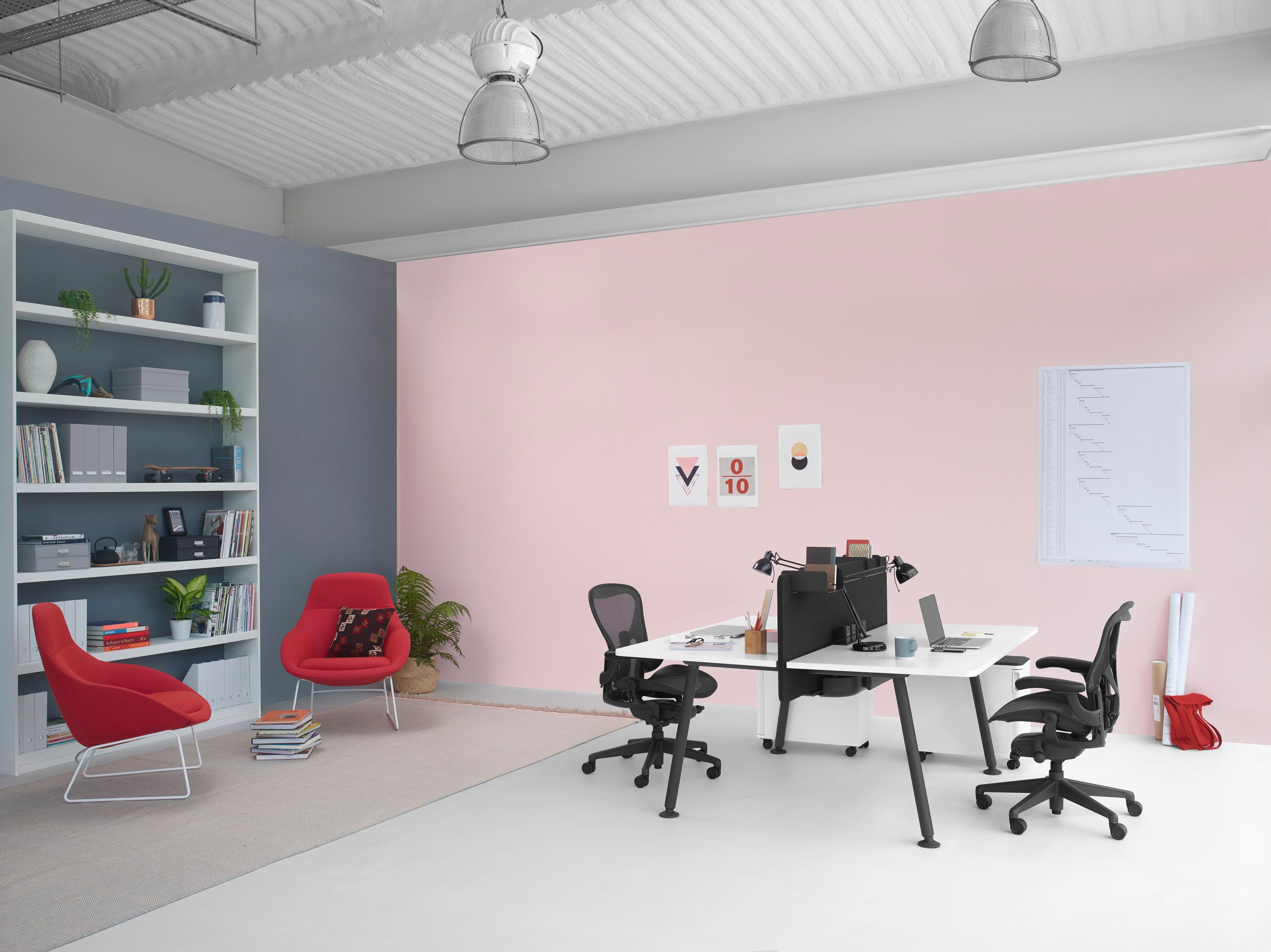 Модульный рабочий стол Herman Miller памятка ARCH-00095246