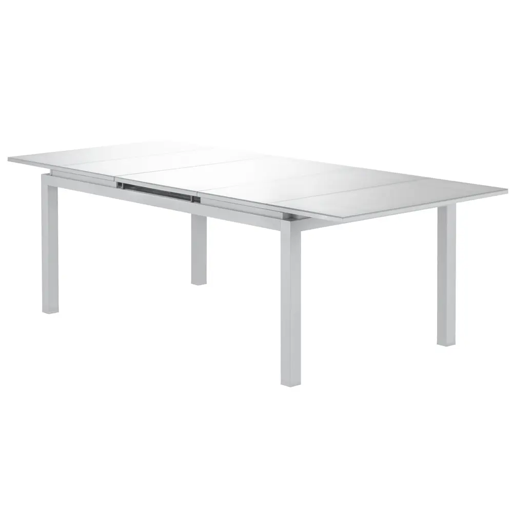 Стол садовый раздвижной Naterial Odissea Easy 180-240х90х76.5 см алюминий белый 81956371 STLM-2009705  - Вид №21